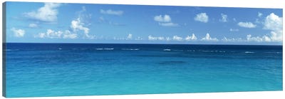 View Of The Atlantic Ocean, Bermuda Canvas Art Print - Water Close-Up Art