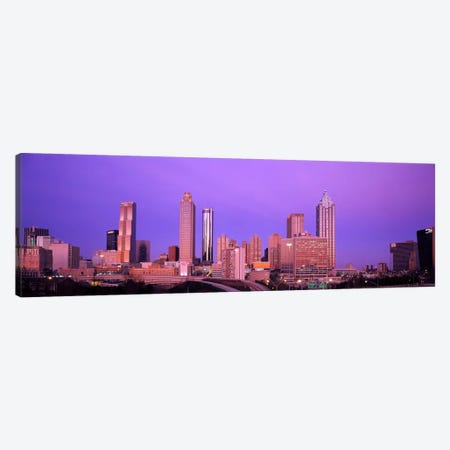 Skyscrapers in a city, Atlanta, Georgia, USA Canvas Print #PIM1743} by Panoramic Images Canvas Art