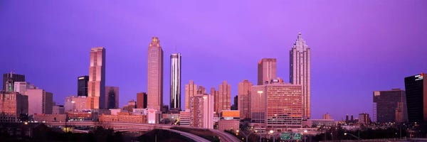 Skyscrapers in a city, Atlanta, Georgia, USA
