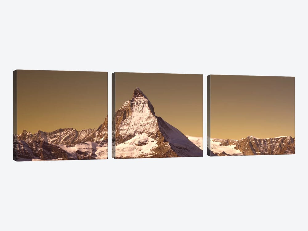 Matterhorn Switzerland by Panoramic Images 3-piece Canvas Artwork
