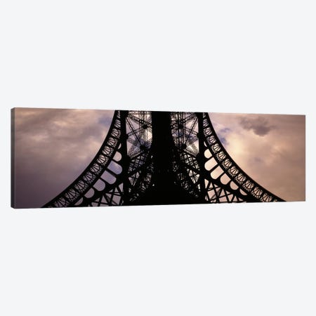 Eiffel Tower Paris France Canvas Print #PIM1757} by Panoramic Images Canvas Wall Art
