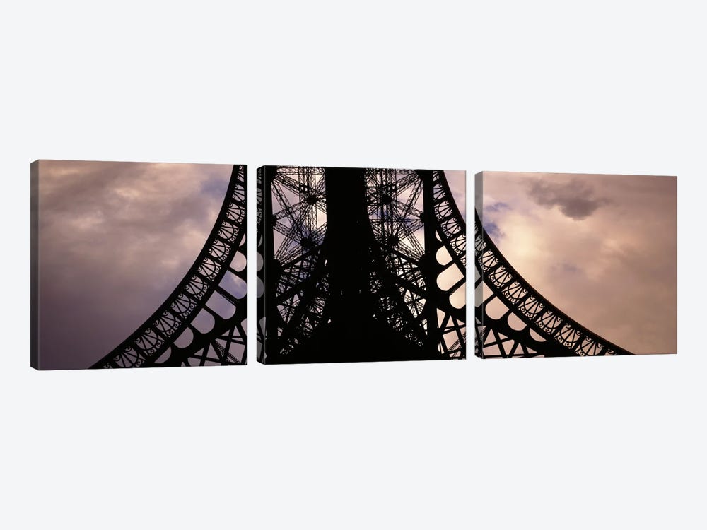 Eiffel Tower Paris France by Panoramic Images 3-piece Canvas Print