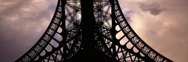 Paris Photography: Eiffel Tower Paris France by Panoramic Images