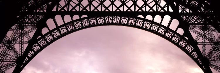 Sauvestre's Decorative Grill-Work Arches, Eiffel Tower, Paris, Ile-de-France, France