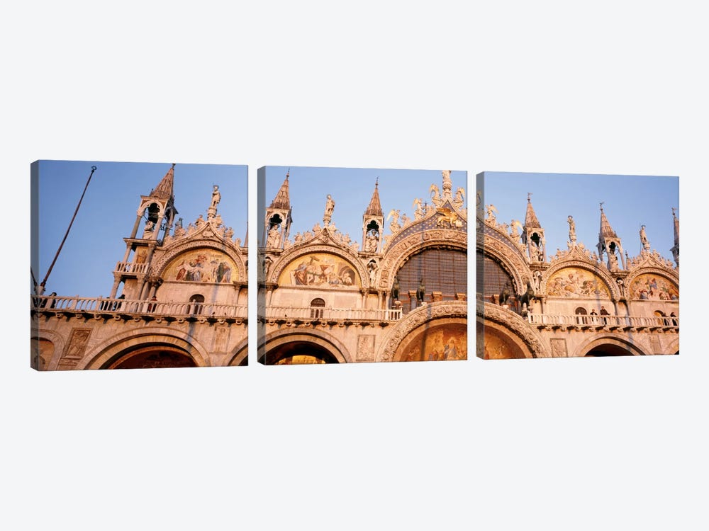 Basilica di San Marco Venice Italy by Panoramic Images 3-piece Canvas Wall Art