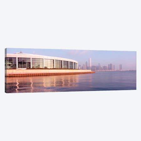 Building Structure Near The Lake, Shedd Aquarium, Chicago, Illinois, USA Canvas Print #PIM1791} by Panoramic Images Canvas Print