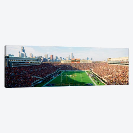 High angle view of spectators in a stadiumSoldier Field (before renovations), Chicago, Illinois, USA Canvas Print #PIM1792} by Panoramic Images Canvas Print