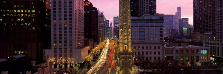Buildings in a city, Michigan Avenue, Chicago, Cook County, Illinois, USA by Panoramic Images wall art