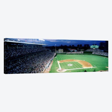 USA, Illinois, Chicago, Cubs, baseball #2 Canvas Print #PIM1794} by Panoramic Images Canvas Wall Art