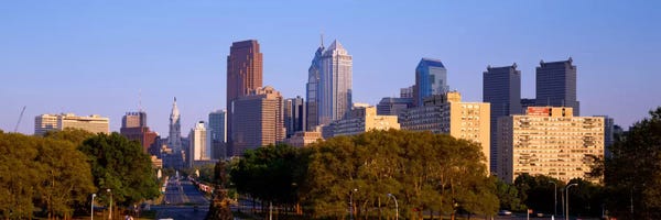 Skyscrapers in a city II, Philadelphia, Pennsylvania, USA