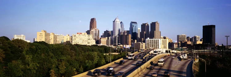 Route 76 Skyline Philadelphia PA USA