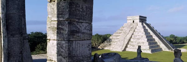Chichén Itzá: El Castillo (Temple Of Kukulcan), Chichen Itza, Yucatan, Mexico by Panoramic Images