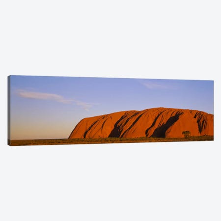 Uluru (Ayers Rock) At Dusk, Uluru-Kata Tjuta National Park, Northern Territory, Australia Canvas Print #PIM1816} by Panoramic Images Canvas Art Print