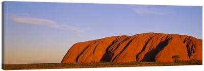 Uluru (Ayers Rock) At Dusk, Uluru-Kata Tjuta National Park, Northern Territory, Australia Canvas Art Print