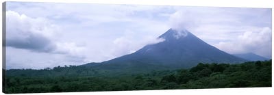 Clouds over a mountain peak, Arenal Volcano, Alajuela Province, Costa Rica Canvas Art Print