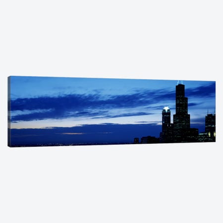 Buildings in a city, Sears Tower, Chicago, Cook County, Illinois, USA Canvas Print #PIM1834} by Panoramic Images Canvas Print