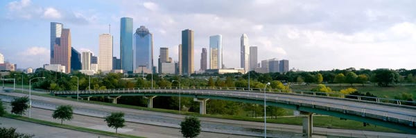Skyscrapers in a cityHouston, Texas, USA