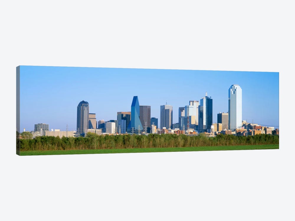 Skyline Dallas TX USA by Panoramic Images 1-piece Canvas Art