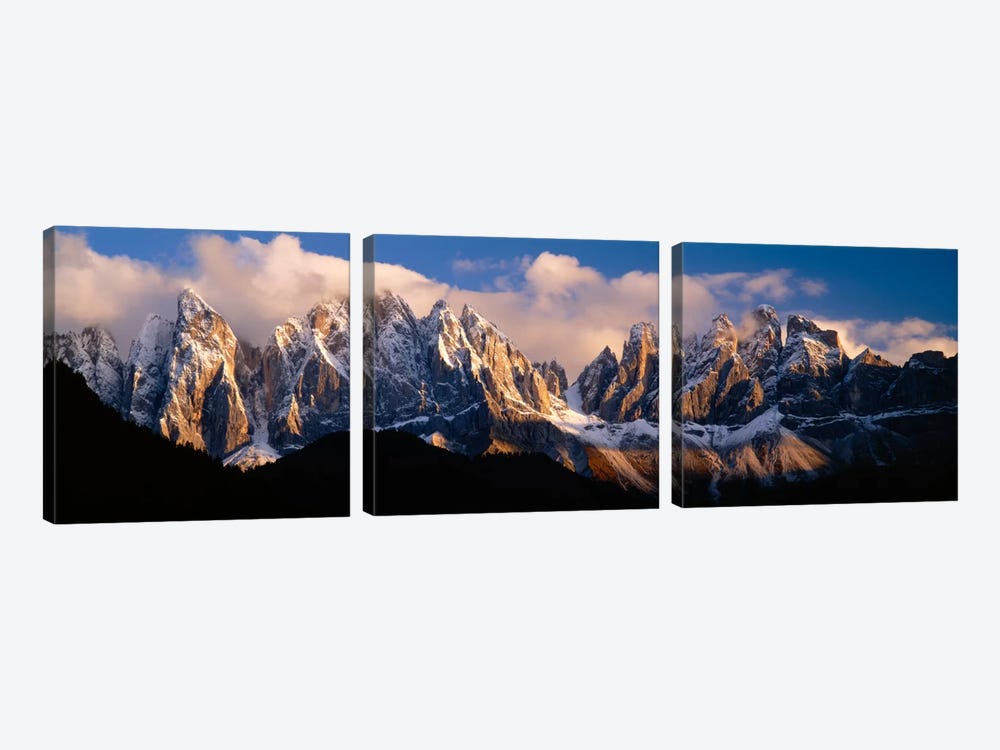 Dolomites II, Southern Limestone Alps, Italy by Panoramic Images 3-piece Canvas Print