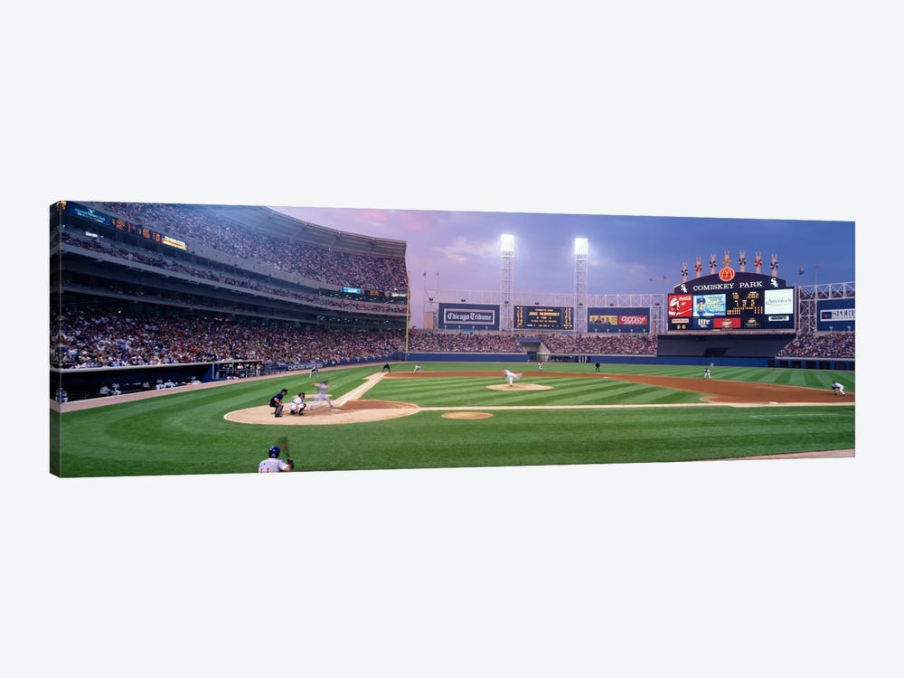 USA, Illinois, Chicago, White Sox, baseball by Panoramic Images 1-piece Canvas Wall Art