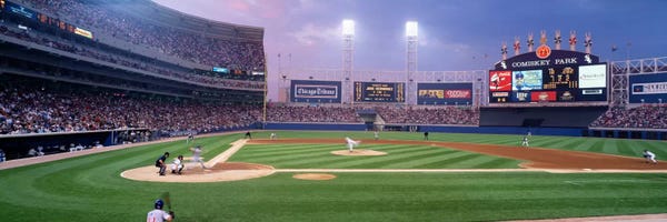 Panoramic Images: USA, Illinois, Chicago, White Sox, baseball by Panoramic Images