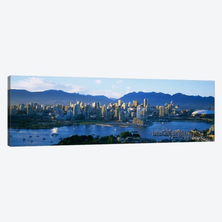 Downtown Skyline, Vancouver, British Columbia, Canada Canvas Print #PIM1861} by Panoramic Images Canvas Print