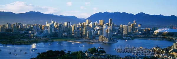 Panoramic Images: Downtown Skyline, Vancouver, British Columbia, Canada by Panoramic Images