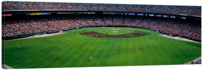 Baseball stadium, San Francisco, California, USA Canvas Art Print - Stadium Art