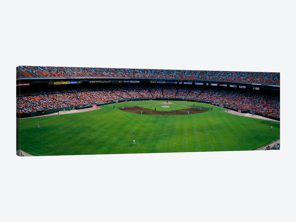 Baseball stadium, San Francisco, California, USA by Panoramic Images 1-piece Canvas Artwork