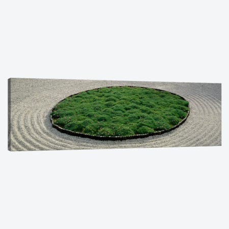 High angle view of a Japanese garden, Portland, Oregon, USA Canvas Print #PIM1875} by Panoramic Images Canvas Print