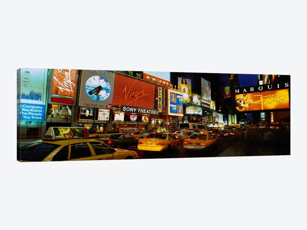 Times Square, Manhattan, NYC, New York City, New York State, USA by Panoramic Images 1-piece Canvas Art