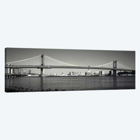 Manhattan Bridge across the East River, New York City, New York State, USA Canvas Print #PIM1880} by Panoramic Images Canvas Art Print