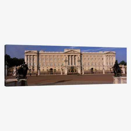 East Front, Buckingham Palace, London, England, United Kingdom Canvas Print #PIM1892} by Panoramic Images Canvas Artwork