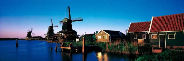 Windmills Zaanstreek Netherlands