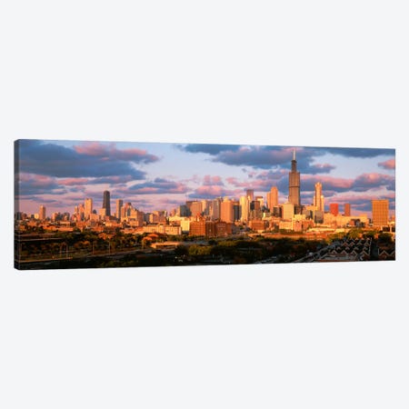 Cityscape, Day, Chicago, Illinois, USA Canvas Print #PIM1896} by Panoramic Images Canvas Print