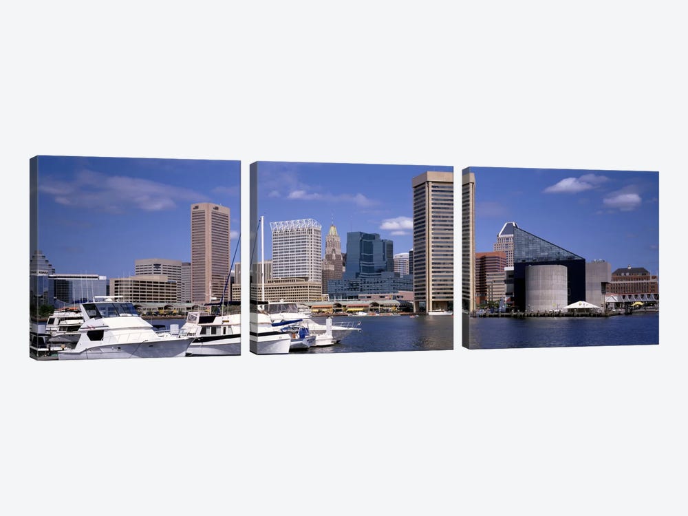 Baltimore MD USA by Panoramic Images 3-piece Canvas Print