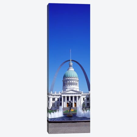 Old Courthouse & St Louis Arch St Louis MO USA Canvas Print #PIM1926} by Panoramic Images Canvas Print