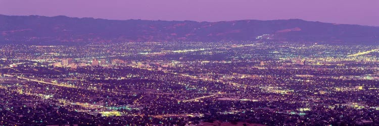 Aerial Silicon Valley San Jose California USA
