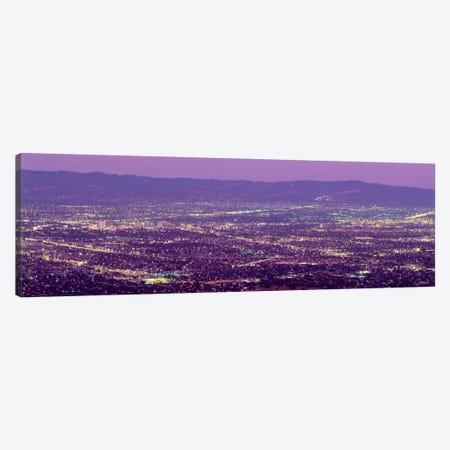 Aerial Silicon Valley San Jose California USA Canvas Print #PIM1935} by Panoramic Images Canvas Wall Art