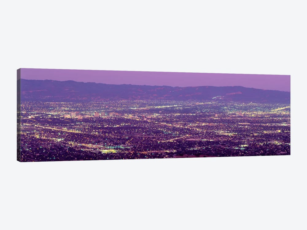 Aerial Silicon Valley San Jose California USA by Panoramic Images 1-piece Canvas Wall Art