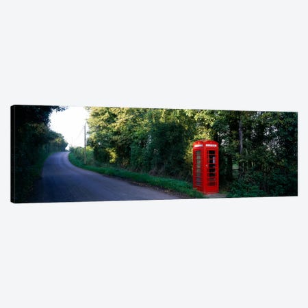 Phone Booth, Worcestershire, England, United Kingdom Canvas Print #PIM193} by Panoramic Images Canvas Wall Art