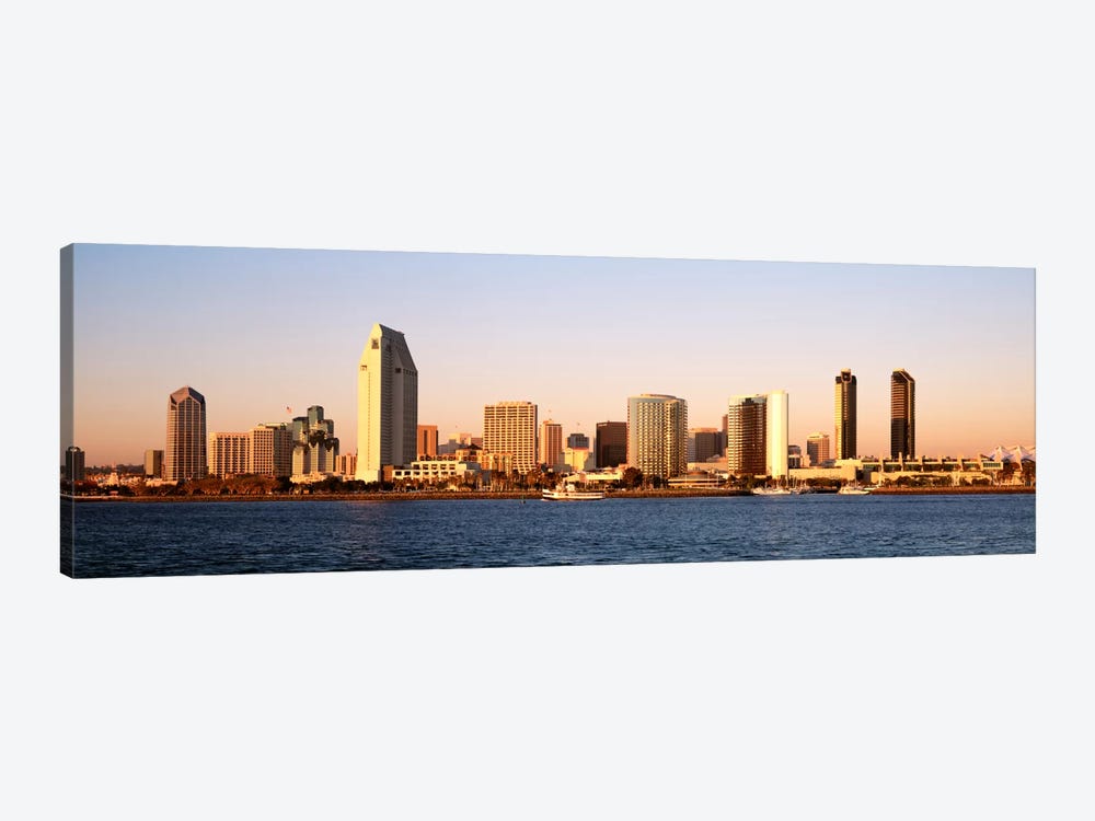 Buildings in a city, San Diego, California, USA by Panoramic Images 1-piece Canvas Print