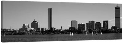 MIT Sailboats, Charles River, Boston, Massachusetts, USA Canvas Art Print - Massachusetts Art