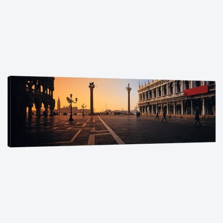 Piazza San Marco (St. Mark's Square) At Twilight, Venice, Italy Canvas Print #PIM1949} by Panoramic Images Canvas Artwork