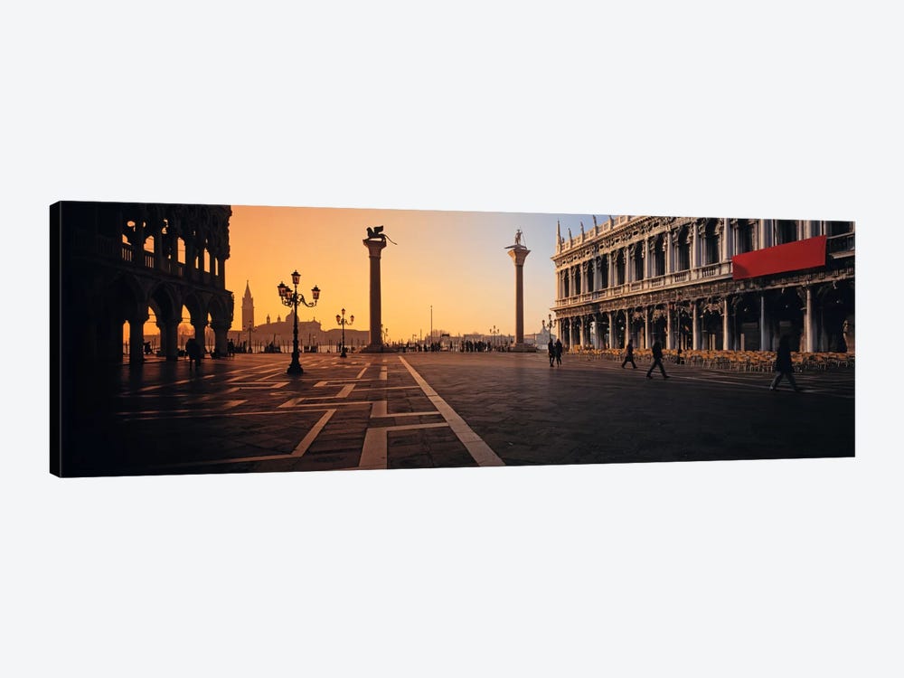 Piazza San Marco (St. Mark's Square) At Twilight, Venice, Italy 1-piece Art Print