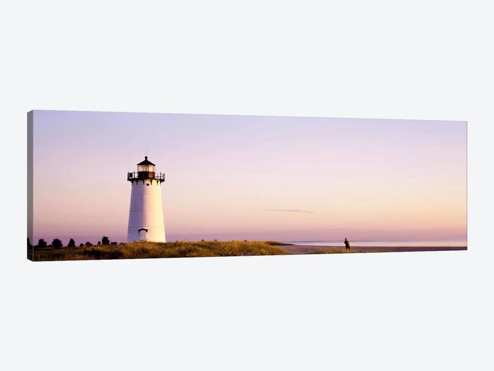 Edgartown Lighthouse, Martha'ss Vineyard, Dukes County, Massachusetts, USA by Panoramic Images 1-piece Canvas Print
