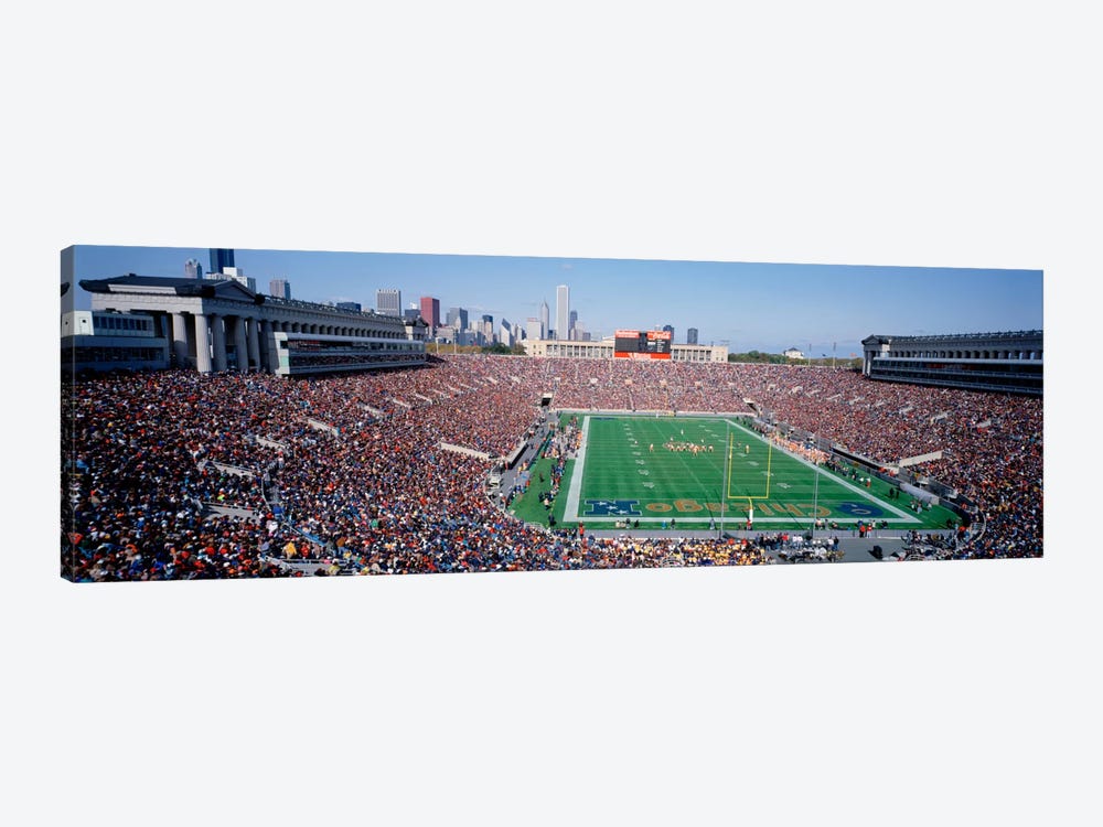 FootballSoldier Field, Chicago, Illinois, USA by Panoramic Images 1-piece Canvas Art Print