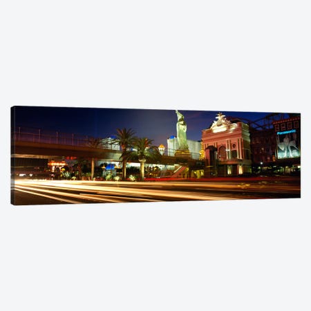 Traffic on a road, Las Vegas, Nevada, USA Canvas Print #PIM1965} by Panoramic Images Art Print