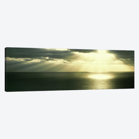 Sunset Pacific Ocean San Diego CA USA Canvas Print #PIM1968} by Panoramic Images Canvas Art
