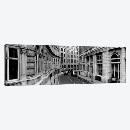 Buildings along a road, London, England Canvas Print #PIM1979} by Panoramic Images Canvas Print